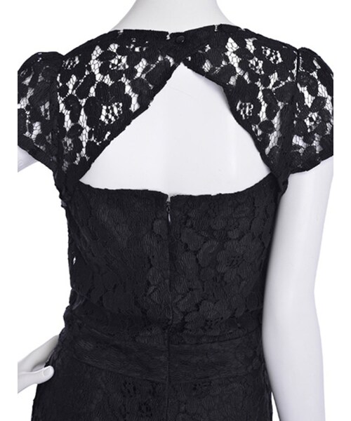 dazzlin（ダズリン）の「【W】レースバックシャンオールインワン（オールインワン・サロペット・レディース・アイボリー/ブラック/ブルー・S/M）」の7枚目の写真