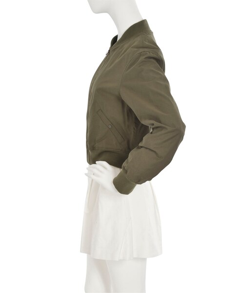 dazzlin（ダズリン）の「【Ｒ】ＭＡ－１（ジャケット/アウター・レディース・ブラック/ネイビー/カーキ）」の5枚目の写真