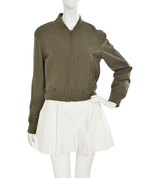 dazzlin（ダズリン）の「【Ｒ】ＭＡ－１（ジャケット/アウター・レディース・ブラック/ネイビー/カーキ）」の4枚目の写真