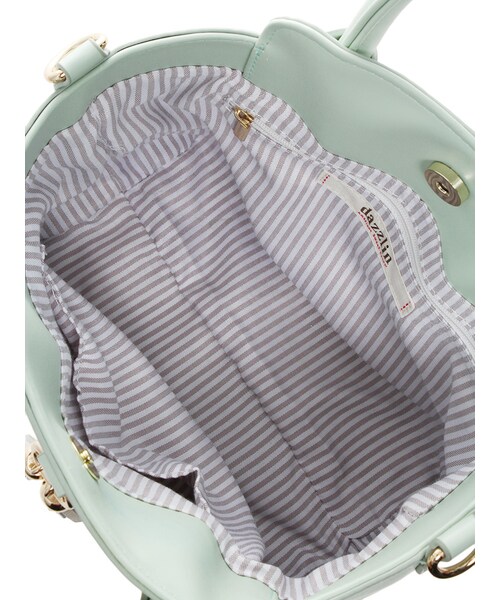 dazzlin（ダズリン）の「【goods】コンビＢＡＧｔｏＴｏｗｎ（バッグ・レディース・オフホワイト/ピンク/グリーン・F）」の12枚目の写真