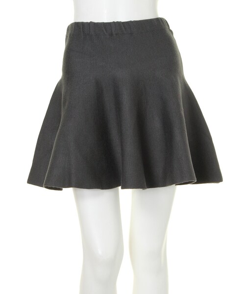 dazzlin（ダズリン）の「【dazzlin】ニットフレアスカート（スカート・レディース・ホワイト/グレー/ブラック/ボルドー・F）」の3枚目の写真