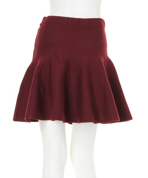 dazzlin（ダズリン）の「【dazzlin】ニットフレアスカート（スカート・レディース・ホワイト/グレー/ブラック/ボルドー・F）」の8枚目の写真