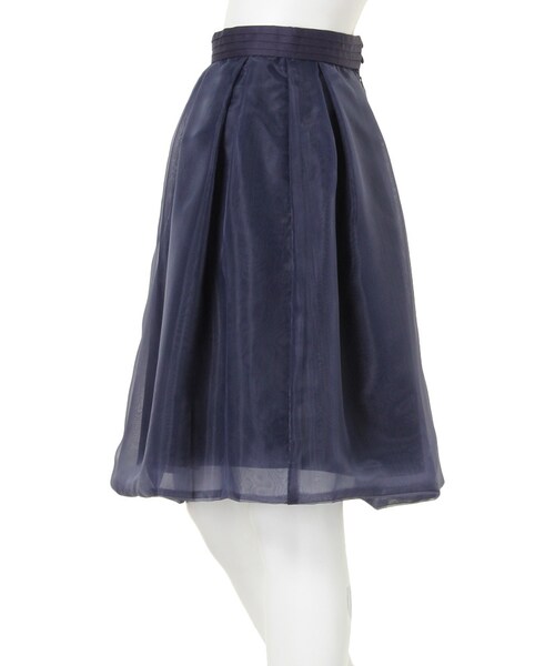dazzlin（ダズリン）の「【moi】organdie skirt（スカート・レディース・ピンク/ブルー/ネイビー・S/M）」の5枚目の写真