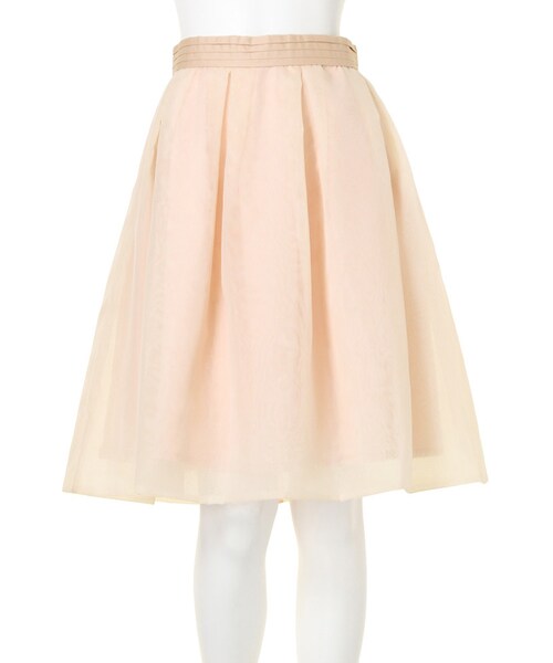 dazzlin（ダズリン）の「【moi】organdie skirt（スカート・レディース・ピンク/ブルー/ネイビー・S/M）」の2枚目の写真