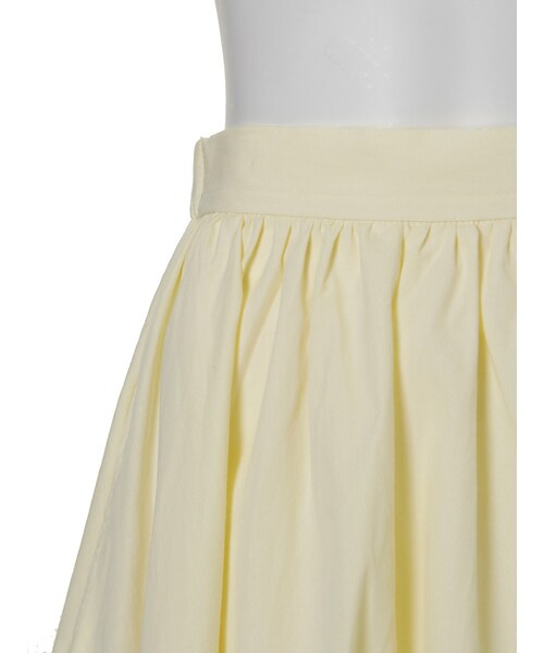 dazzlin（ダズリン）の「【R】コットンロングフレアスカート（スカート・レディース・ホワイト/イエロー/ネイビー/パープル/ミックス・F）」の9枚目の写真