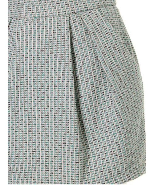 dazzlin（ダズリン）の「【W】ツイードタイトコクーンミニスカート（スカート・レディース・ピンク/ミントグリーン/ブルー・S/M）」の10枚目の写真