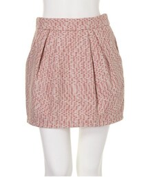 dazzlin | 【W】ツイードタイトコクーンミニスカート(スカート)