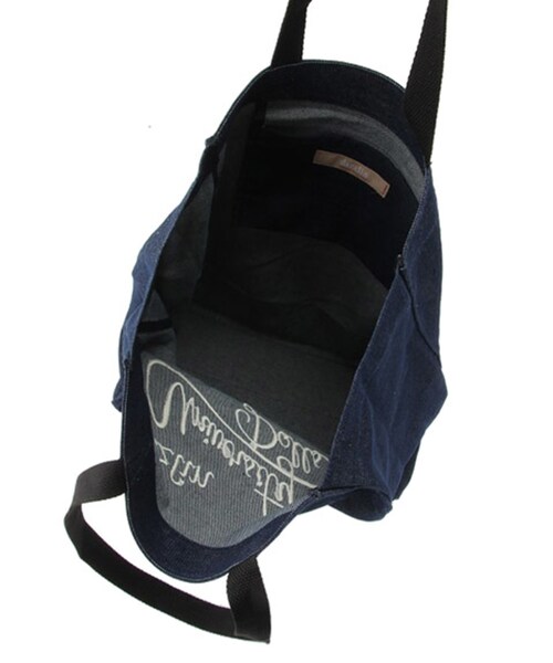 dazzlin（ダズリン）の「【goods】UDトートバッグ（バッグ・レディース・ブラック/ブルー）」の8枚目の写真