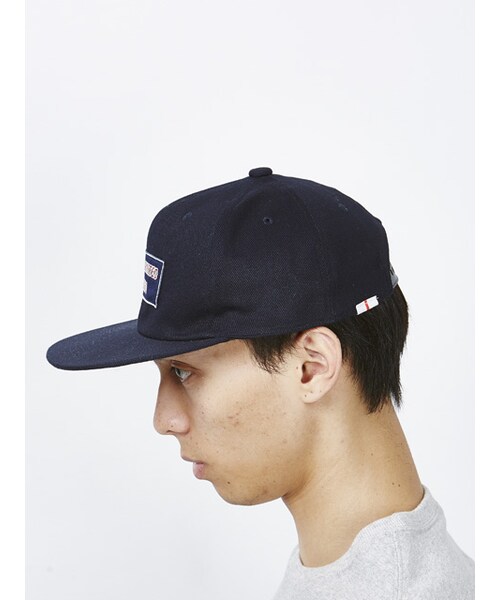 WHIZLIMITED（ウィズリミテッド）の「EMBLEM CAP（帽子・WHT/NAV/BLK・F）」の6枚目の写真