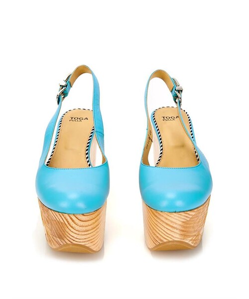 TOGA（トーガ）の「Toga Leather slingback platform sandals（その他シューズ・レディース・other・35 EU/IT/39 EU/IT/40 EU/IT/36 EU/IT/38 EU/IT/37 EU/IT/41 EU/IT）」の6枚目の写真