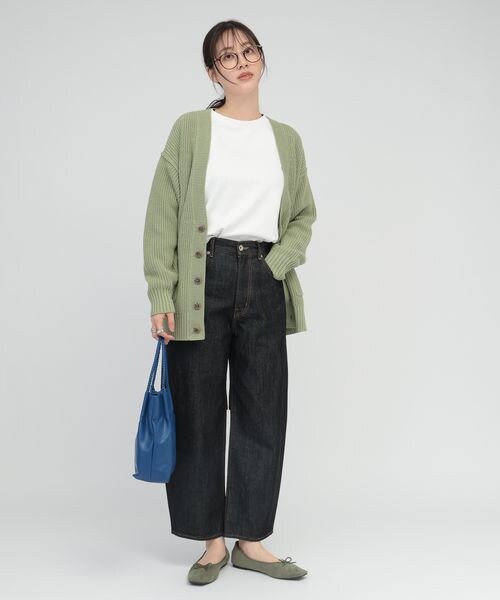 saloon（サルーン）の「畦編みポケットニットカーデ（）」 - WEAR