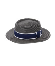 dazzlin | 【goods】ラインリボンかんかん帽(帽子)