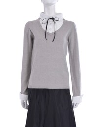 EATME | グログランリボン付ドッキングニットTOPS(トップス)