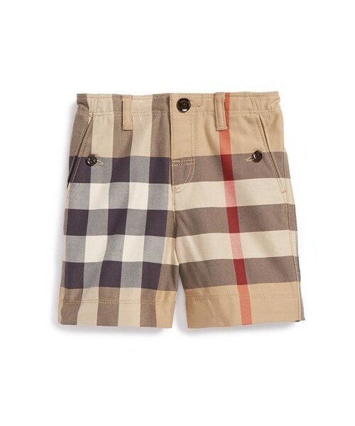 BURBERRY（バーバリー）の「Burberry 'Mini Scout' Check Shorts (Baby Boys)（その他パンツ・キッズ・New Classic・Baby 18M/Baby 9M/Baby 3M/Baby 6M）」の2枚目の写真