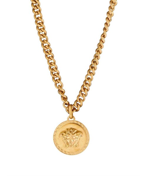 Versace（ヴェルサーチ）の「Versace Medusa medallion long necklace（ネックレス）」 - WEAR