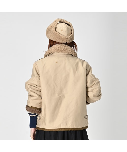 45R（フォーティファイブアール）の「サテン×ボアの908ブルゾン