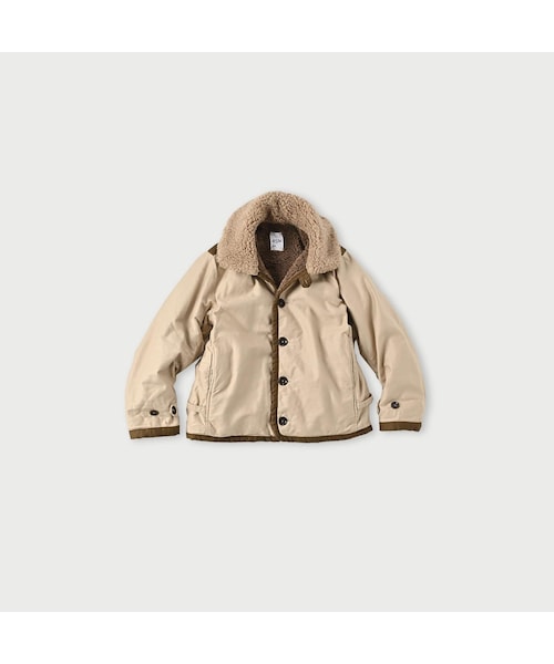 45Rサテン✖️ボア908ブルゾン 45Rボア×ニットの908ブルゾン: WOMEN｜45R