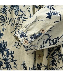 45R45rpm Umii更紗のくしゅくしゅドレス（インディゴ） 45R（フォーティファイブアール）の「Umii更紗のくしゅくしゅドレス