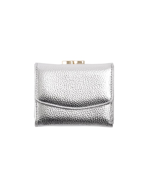 3coins（3coins）の「ミニウォレット（財布/小物・アイボリー/ピンク/シルバー/ブラック・0）」の4枚目の写真