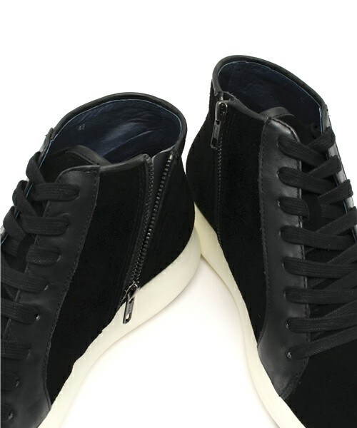 UNITED NUDE(ユナイテッドヌード)の「UNITED NUDE hi cut sneaker(スニーカー・メンズ・ブラック/ネイビー・40/43/41/42)」の13枚目の写真