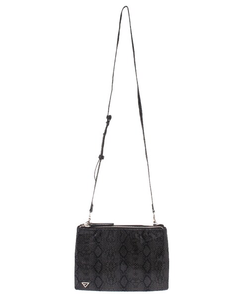 EMODA（エモダ）の「【S】パイソンコンパクトショルダーBAG（バッグ・レディース・ホワイト/ブラック・F）」の2枚目の写真