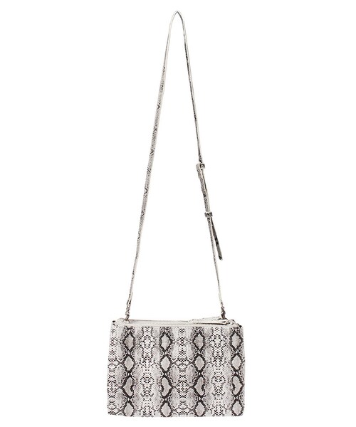EMODA（エモダ）の「【S】パイソンコンパクトショルダーBAG（バッグ・レディース・ホワイト/ブラック・F）」の8枚目の写真