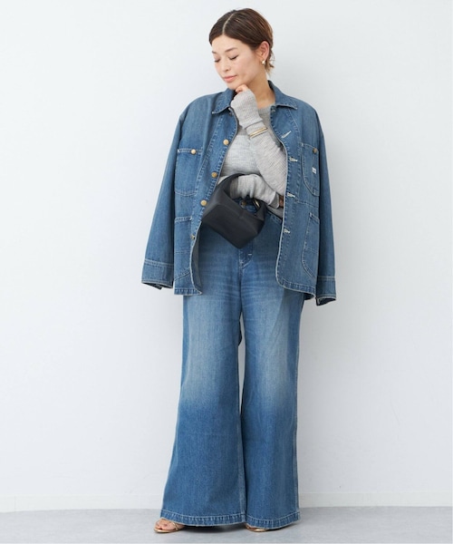 ドゥーズィエムクラス gee-whiz TS 天竺 ブルー ウール素材 【公式通販