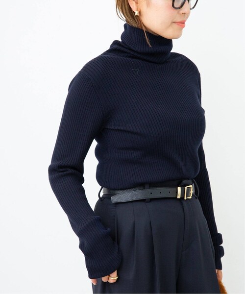 【専用】ドゥーズィエムクラス　 Basic Rib タートルネックプルオーバー Deuxieme Classe（ドゥーズィエムクラス）の「*Basic Rib