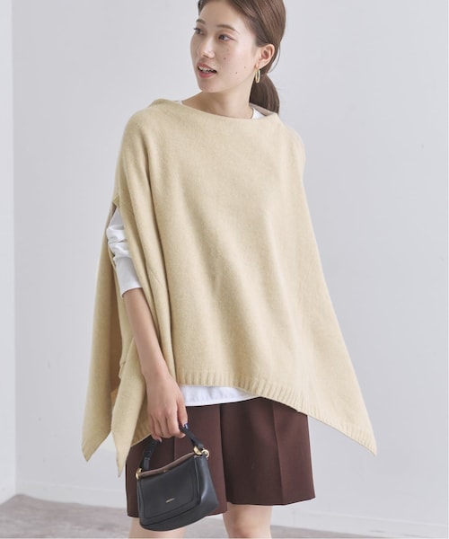 FRAMeWORK（フレームワーク）の「カシミヤ混ニットポンチョ（）」 - WEAR