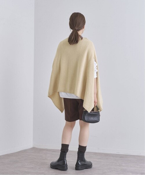 FRAMeWORK（フレームワーク）の「カシミヤ混ニットポンチョ（）」 - WEAR