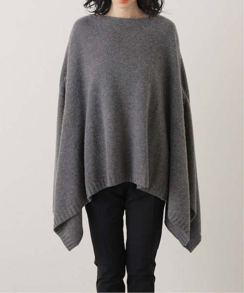 FRAMeWORK（フレームワーク）の「カシミヤ混ニットポンチョ（）」 - WEAR