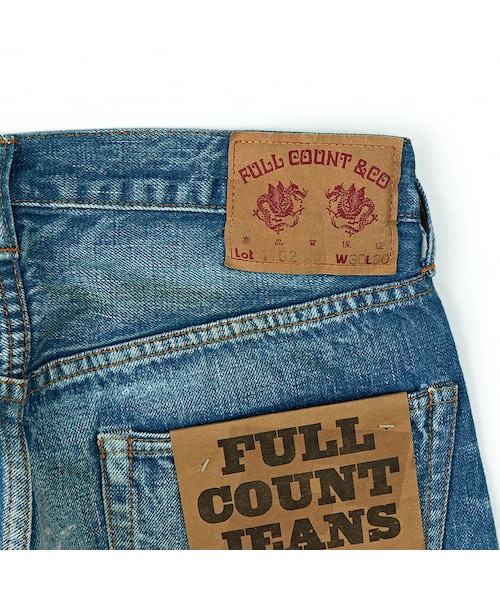fullcount 1102-JLBL Straight Denim 33サイズ（Full Count - 1102 