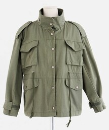 DHOLIC | ウエスト紐付きマウンテンパーカー(マウンテンパーカー)