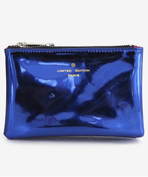 DHOLIC（ディーホリック）の「メタリックカラーチェーン3段ミニバッグ（ショルダーバッグ・レディース・シルバーA/シルバーB/ディープブルー/ブラック・ONE）」の3枚目の写真