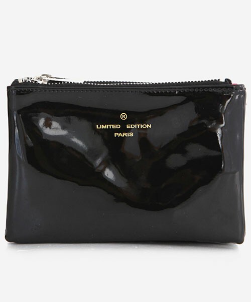 DHOLIC（ディーホリック）の「メタリックカラーチェーン3段ミニバッグ（ショルダーバッグ・レディース・シルバーA/シルバーB/ディープブルー/ブラック・ONE）」の2枚目の写真