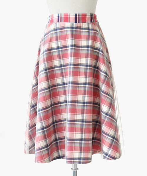 DHOLIC（ディーホリック）の「パステルチェックチュールスカート（スカート・レディース・ブルー/ディープピンク・S/M）」の2枚目の写真