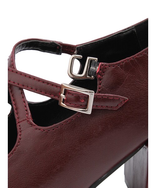 EMODA（エモダ）の「クロスラウンドSHOES（シューズ・レディース・ブラック/レッド/キャメル・S/M/L）」の11枚目の写真