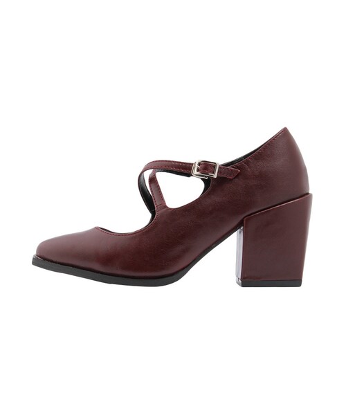 EMODA（エモダ）の「クロスラウンドSHOES（シューズ・レディース・ブラック/レッド/キャメル・S/M/L）」の12枚目の写真