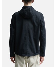 ジャケット・アウター STONE  NY HOODED OVERSHIRT SS12 STONE ISLAND GARMENT DYED CO/NY HOODED OVERSHIRT