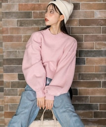 OLIVE des OLIVE | マストなマシュマロニット(ニット/セーター)