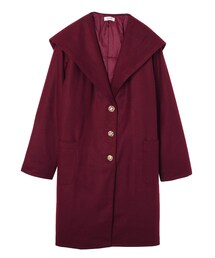 EVRIS | ビックショールウールロングコート(ジャケット/アウター)