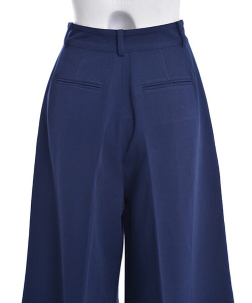 EVRIS（エヴリス）の「ワイドミディパンツ（パンツ・レディース・ブラック/ボルドー/ネイビー・S）」の9枚目の写真