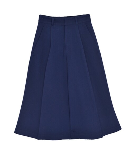 EVRIS（エヴリス）の「ワイドミディパンツ（パンツ・レディース・ブラック/ボルドー/ネイビー・S）」の3枚目の写真