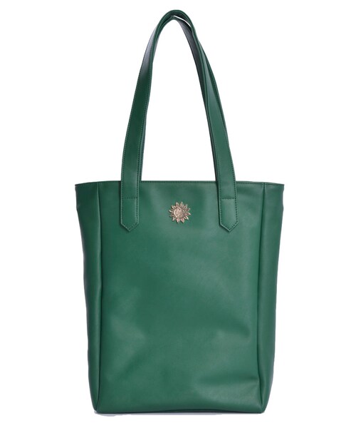 EVRIS（エヴリス）の「シンプルトートバッグ（バッグ・レディース・ブラック/ボルドー/グリーン/キャメル・F）」の3枚目の写真