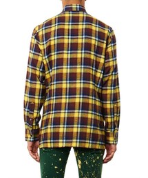 新品 RAF SIMONS / STERLING RUBY 長袖チェックシャツ RAF SIMONS（ラフシモンズ）の「Raf Simons/Sterling Ruby