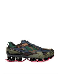 RAF SIMONS | Raf Simons X Adidas Bounce camouflage trainers(スニーカー)