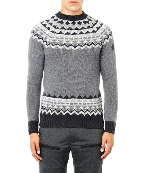 MONCLER（モンクレール）の「Moncler W Fair Isle intarsia-knit
