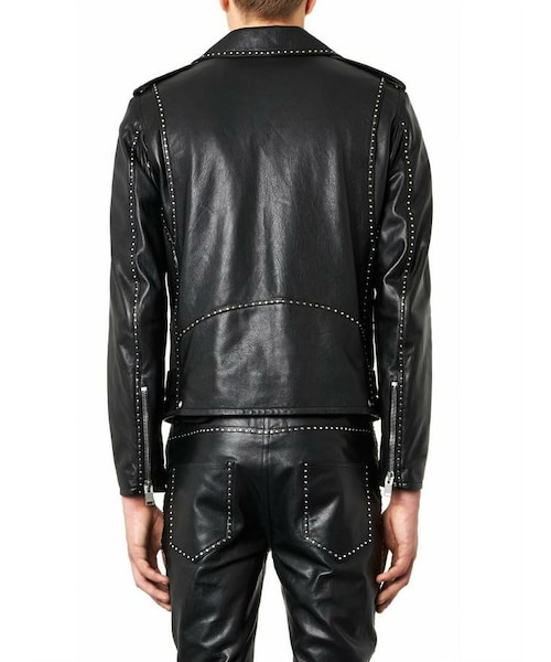 SAINT LAURENT サンローラン レザー ライダース ジャケット SAINT LAURENT (サンローラン) L01 MOTORCYCLE JACKET (モーター