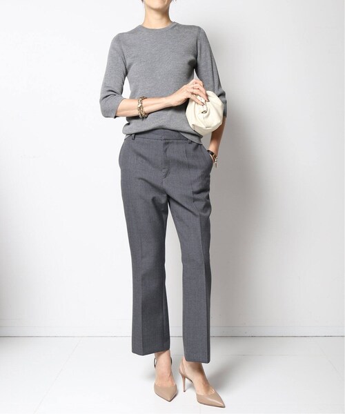 MUSE de Deuxieme Classe JUSPER RIB フーディー MUSE ドゥーズィエムクラス◇追加 JUSPER RIB フーディー