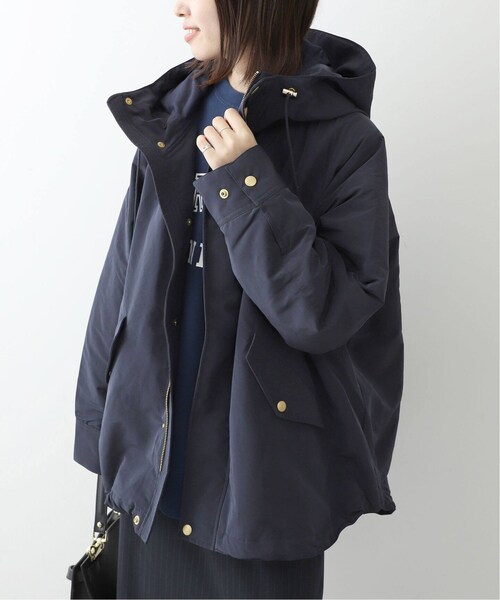 SLOBE IENA スローブイエナ ナイロンブルゾン ナイロンジャンパー SLOBE IENA（スローブイエナ）の「ポリエステルナイロンフーディ